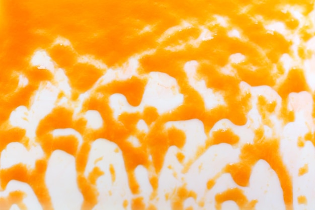 Textura de mermelada de naranja en macro