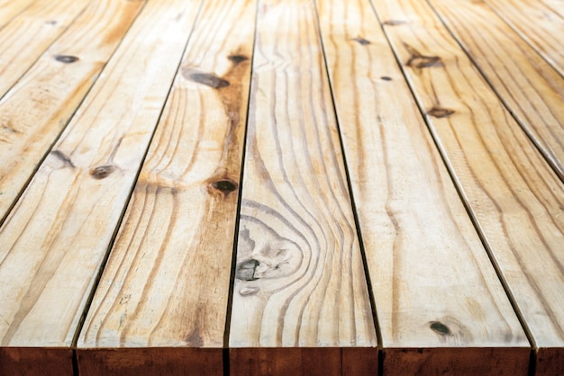 Textura de mesa de madera de tablón