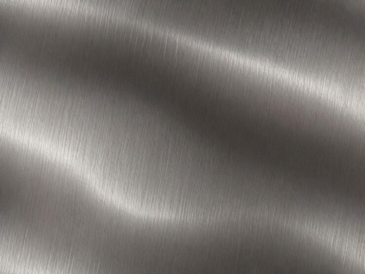 Foto una textura de metal cepillado crujiente y popular