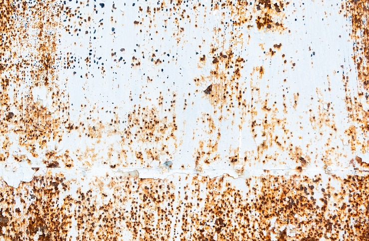 Foto textura de metal oxidado. fondo de textura vintage grunge.