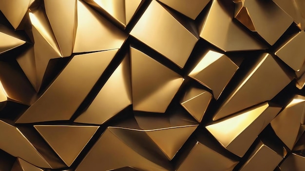 Textura metálica com fundo abstrato dourado
