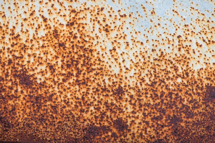 Foto textura metálica oxidada