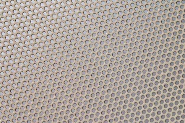 Textura de mimbre de rejilla metálica gris