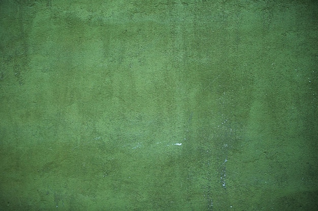 Textura de muro de hormigón enlucido verde