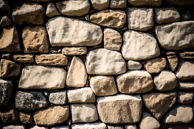 Textura de un muro de piedra para un fondo natural