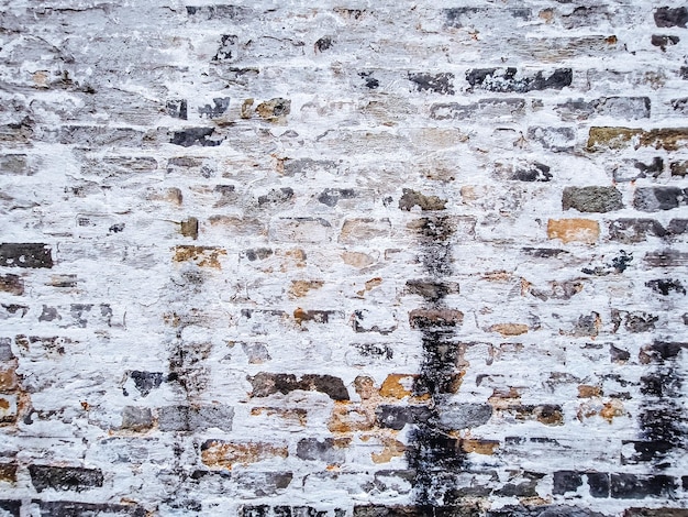 Textura natural de la pared de ladrillo rústico antiguo de la pared para el fondo abstracto