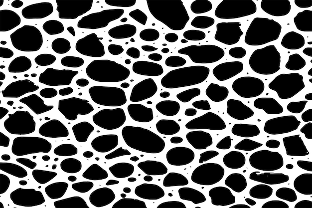 textura negra sobre un fondo blanco