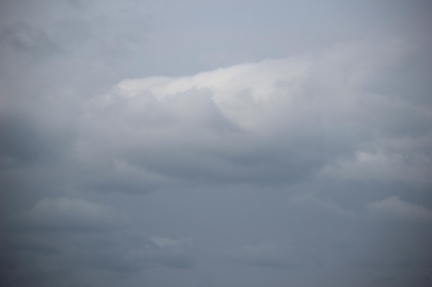 Textura de nube blanca con cielo azul y nublado