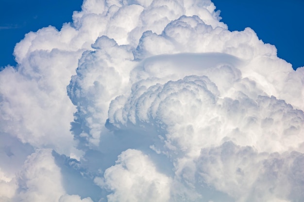 Textura de nube blanca Fondo de material de aire Patrón de efecto de cielo