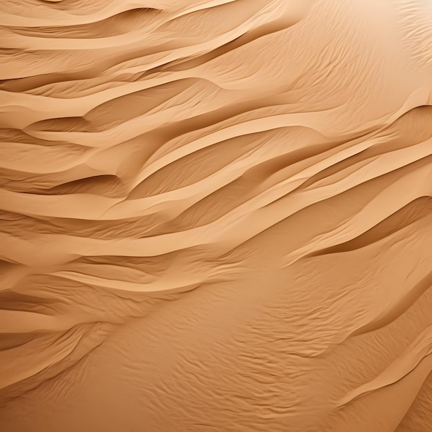 Textura de las olas de arena del desierto