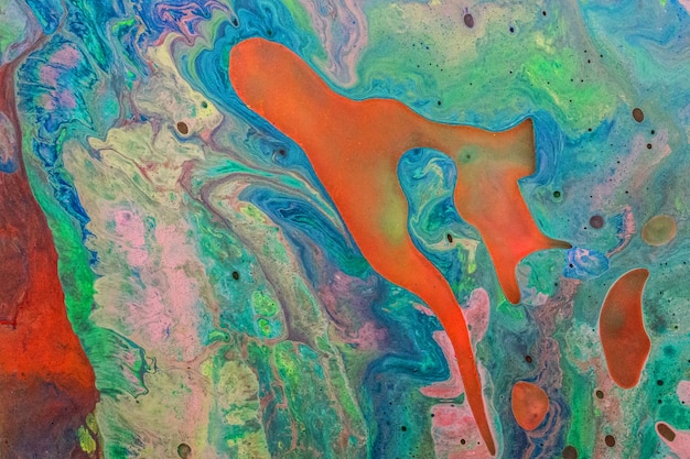 Textura de óleo pintada abstracta de color completo y textura de arco iris multicolor fondo patrón líquido textura de fondo pinturas con mármol textura de mármol salpicaduras de pintura fluido colorido
