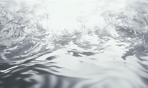 Textura de ondas de agua clara para fondo de naturaleza tranquila y serena