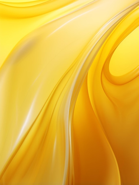 Textura ondulada abstrata criativa de vidro amarelo