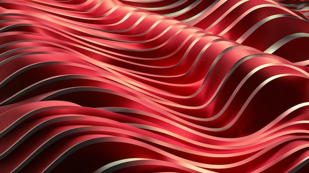 Textura ondulada de colores rojos