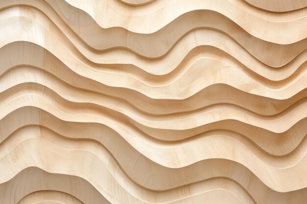 Textura ondulada de la madera de pino