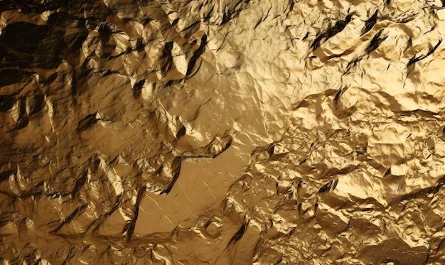 Foto la textura de oro metálico sencillo se ha erosionado