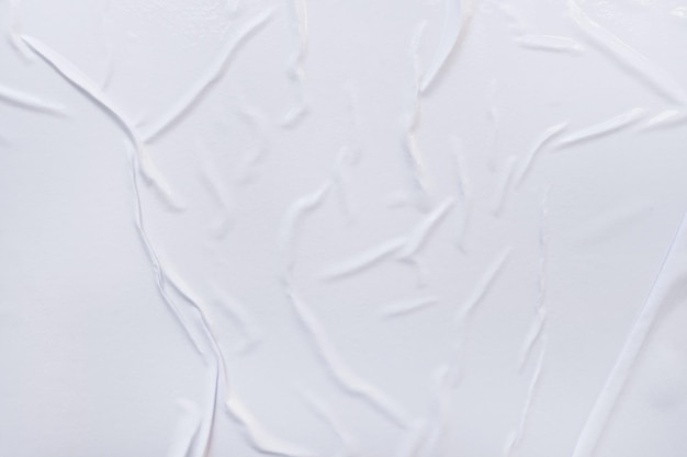 Foto textura de papel arrugado en blanco y fondo de póster de papel arrugado fondos de textura de papel arrugado húmedo para diversos propósitos carteles realistas fondo de textura de papel arrugado