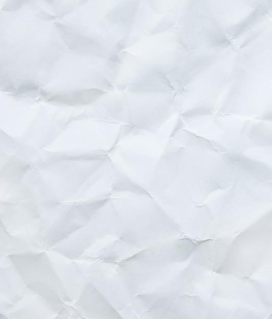 textura de papel arrugado blanco para el fondo