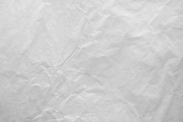 Textura de papel arrugado blanco