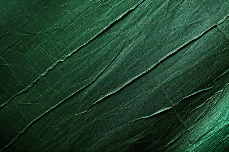 Textura de papel arrugado verde Fondo abstracto y textura para el diseño