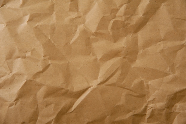 Foto textura de papel arrugado