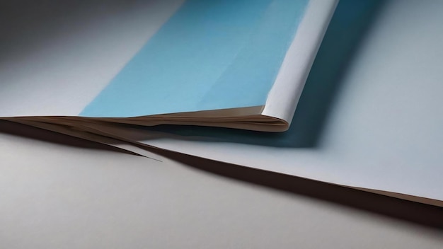 La textura del papel azul