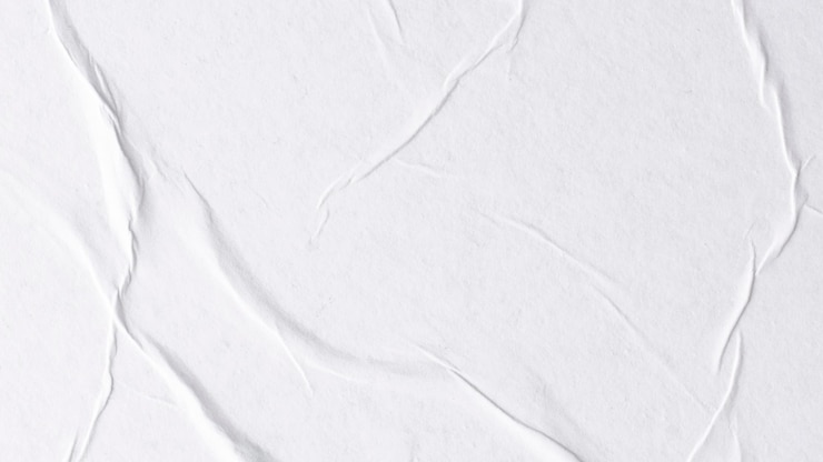 Foto textura de papel blanco papel blanco con pliegues textura de paper