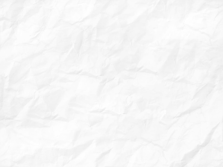 Foto textura del papel blanco vista del papel blanco arrugado