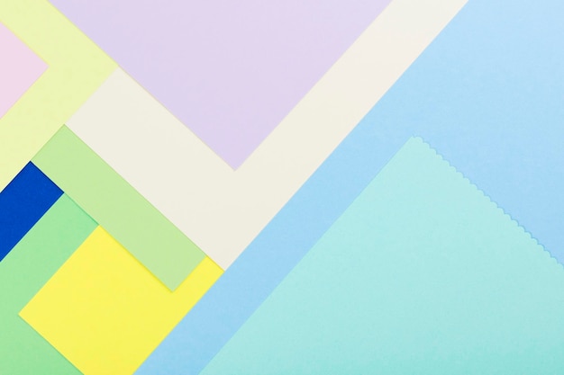 Textura de papel de colores pastel abstractos Formas y líneas geométricas