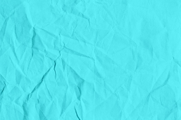 Textura de papel de fondo kraft arrugado azul