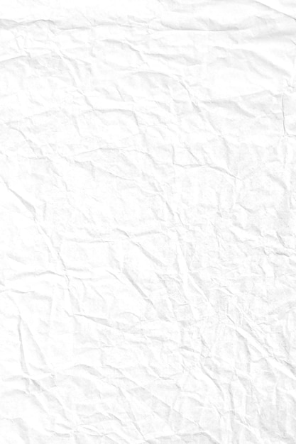 Textura de papel de fondo kraft arrugado blanco