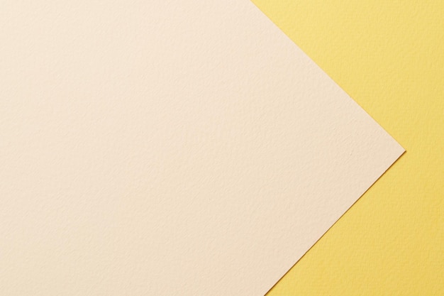 Textura de papel de fondo de papel kraft rugoso colores beige amarillo Mockup con espacio de copia para texto