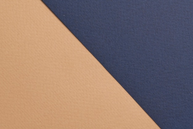 Textura de papel de fondo de papel kraft rugoso colores beige azul Mockup con espacio de copia para texto