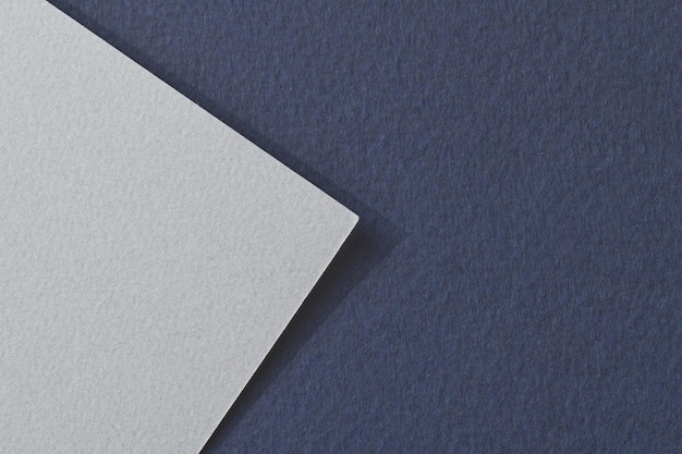 Textura de papel de fondo de papel kraft rugoso colores gris azul Mockup con espacio de copia para texto