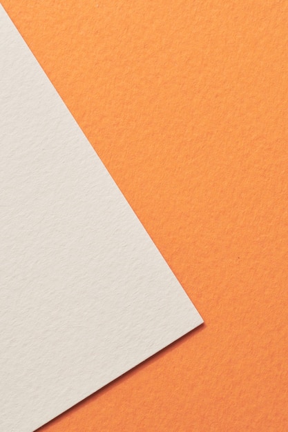 Textura de papel de fondo de papel kraft rugoso colores gris naranja Mockup con espacio de copia para texto