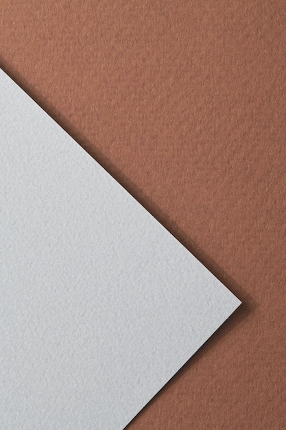 Foto textura de papel de fondo de papel kraft rugoso colores grises marrones mockup con espacio de copia para texto