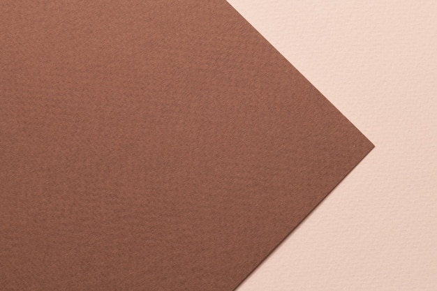 Textura de papel de fondo de papel kraft rugoso colores marrones beige Mockup con espacio de copia para texto