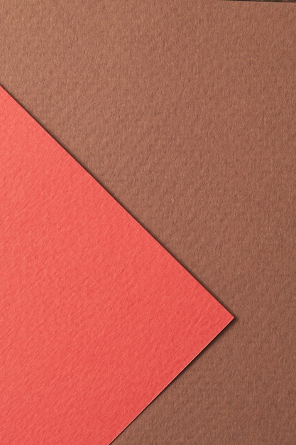 Foto textura de papel de fondo de papel kraft rugoso colores rojos marrones mockup con espacio de copia para textxa