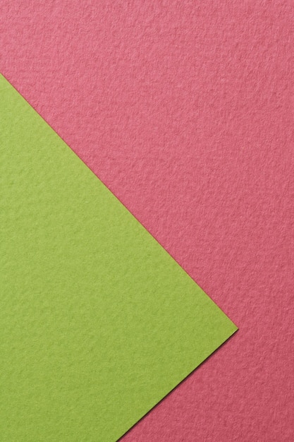 Textura de papel de fondo de papel kraft rugoso colores verde burdeos rojo Mockup con espacio de copia para textxA