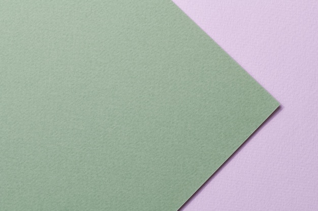 Textura de papel de fondo de papel kraft rugoso colores verde lila Mockup con espacio de copia para texto