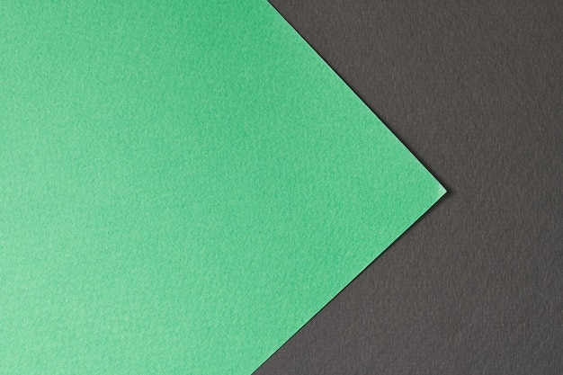 Textura de papel de fondo de papel kraft rugoso colores verdes negros Mockup con espacio de copia para texto