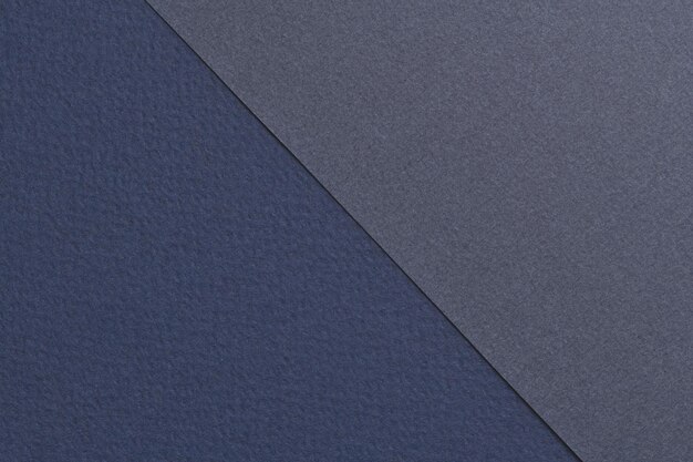 Textura de papel de fondo de papel kraft rugoso diferentes tonos de azul Mockup con espacio de copia para textxA