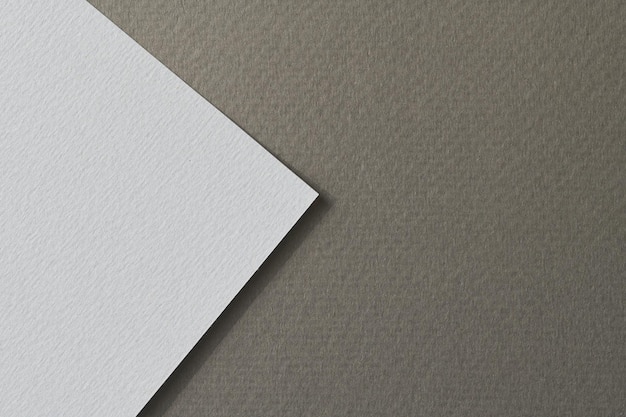 Textura de papel de fondo de papel kraft rugoso diferentes tonos de gris Mockup con espacio de copia para texto