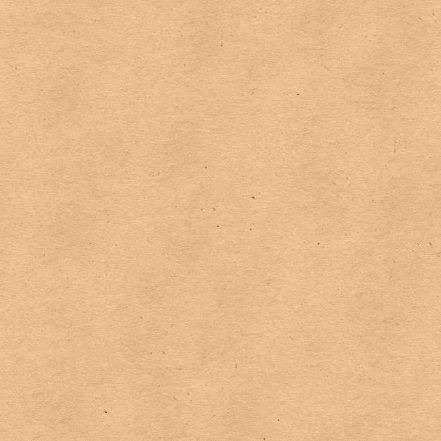 Textura de papel Kraft sin costuras Material beige granulado áspero Una hoja de cartón para embalaje
