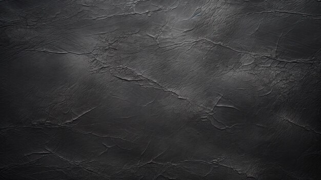 Textura de papel negro arrugado grunge