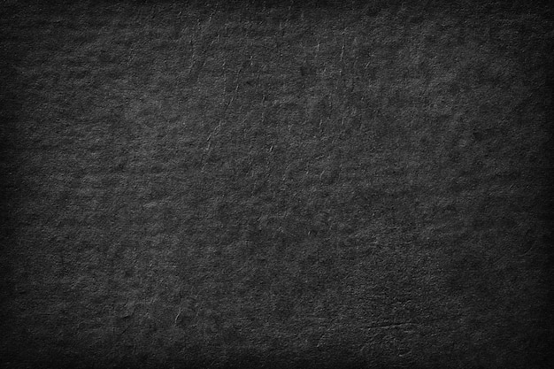 Textura de papel negro hoja de cartón negro como fondo