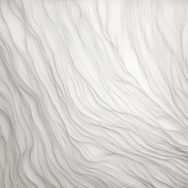 Foto textura de papel de ondas blancas geométricas abstractas líneas finas y detalles intrincados