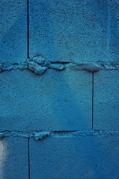 la textura de la pared azul