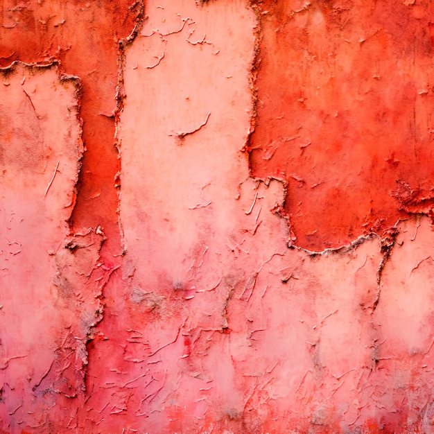 Textura de pared de estuco pintado rojo claro decorativo Grunge abstracto hermoso