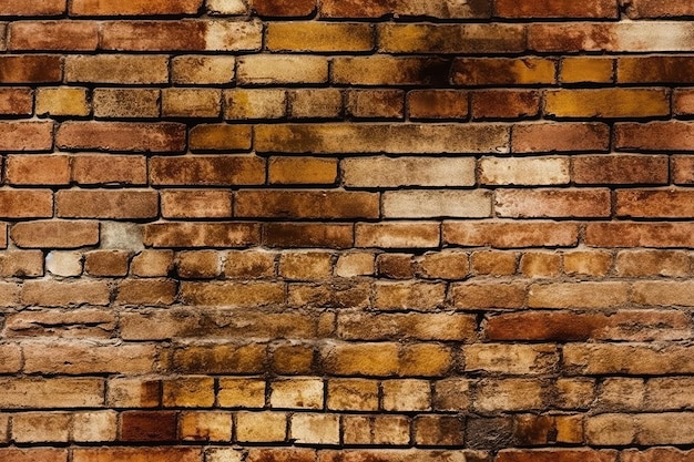 Textura de pared de ladrillo de azulejo de patrones sin fisuras repetible